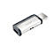 Clé USB 3.1 type C Ultra Dual SanDisk, jusqu'à 150 Mo/s, 128 Go