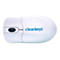 CleanKeys CKM2W - Maus - ergonomisch - optisch - 3 Tasten - kabellos