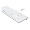 CleanType Easy Protect TKG-105-GCQ-IP68-KGEH-WHITE-USB-CH - Tastatur - waschbar - USB - Tschechisch - weiß