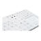 CleanType Prime Touch+ - Tastatur - mit Touchpad - waschbar - hintergrundbeleuchtet - USB