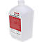 Durchsichtige 500ml Kunststoffflasche mit CWS Paradise Disinfection Gel und rotem Informationsetikett.