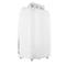 Refroidisseur de climatisation mobile blanc avec roues et fentes de ventilation.