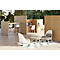 Cloison acoustique Paperflow®, mousse acoustique de 30 mm d'épaisseur, bois, hêtre laqué, L 795 x P 370 x H 1250 mm