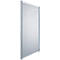 Cloison de séparation basse, L 1000 x H 1380 mm, argent