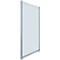 Cloison de séparation basse, L 1000 x H 1380 mm, verre satiné