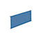 Cloison de séparation de table Aluna plus, 1200 x 600, bleu