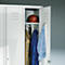 Cloison de séparation pour vestiaires mi-hauteur - L 625 x P 400 x H 3 mm