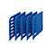 Cloison de séparation styro®, pour station de tri Styrorac, 5 p., bleu