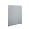 Cloison de séparation Sys 50, 1200 x 1400, gris