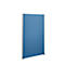 Cloison de séparation Sys 50, 800 x 1400, bleu