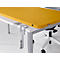 Cloison de table jaune L 2000 x H 600 mm