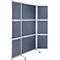 Cloison mobile, anthracite satiné