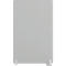 Cloison rectangulaire gris clair avec pieds, projetant une ombre.