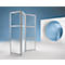 Cloison pliable, verre ESG transparent