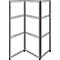 Cloison pliable, verre ESG transparent