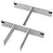 Cloisons de séparation CLUBWORK, trame ajustable, pour caisson mobile, gris clair