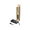 Schwarzer USB-C-Dock mit Verpackung. Aufschrift "Club" und technische Daten. Dock mit Kabel liegt vor der Verpackung.