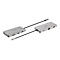 Club 3D USB Gen1 Type-C 9-in-1 hub - Dockingstation - USB-C - VGA, HDMI - 1GbE
