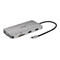 Club 3D USB Gen1 Type-C 9-in-1 hub - Dockingstation - USB-C - VGA, HDMI - 1GbE