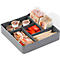 Coffee Point Case, distributeur, 5 compartiments, pour le service, en plastique