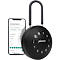 Coffre-fort à clés Phoenix Palm KS0213ES, serrure à clé motorisée, contrôle par app, Bluetooth, étanche/résistant à la poussière IP65, avec anse de serrure, noir