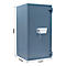 Coffre-fort de chambre forte Rottner EN3 Imperial 100 IT Fire double barbe gris graphite