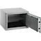 Coffre-fort de meubles Format Atlanta, 23 l, charnières à droite, serrure à double panneton, 2 clés, L 420 x P 380 x H 300 mm, gris clair RAL 7035