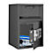 Coffre-fort Desposit Format Dinero 1 Elo, 14,6 l, charnières à droite, serrure électronique, clapet d'insertion, L 290 x P 290 x H 450 mm, gris graphite