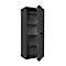 Coffre-fort Lyra 16, classe I selon EN 1143-1, 252 l, charnières à droite, serrure à double panneton, 4 tablettes, L 650 x P 420 x H 1550 mm, gris graphite RAL 7024