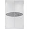 Coffre ignifuge FS 1514, l. 1225 x P 520 x H 1950 mm, serrure à clé