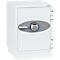 Coffret de protection incendie FS 0441, serrure électronique, L 500 x P 500 x H 640 mm, acier, blanc signalisation RAL 9003