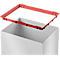 Colector de residuos Hailo Big-Box Swing XL, 52 l, rectangular, tapa basculante, chapa de acero, blanco