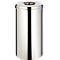 Colector de residuos para uso en interior, 50 l, autoextinguible, cuerpo acero inox./tapa acero inox.