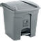 Colector de residuos reciclables, 30 l, gris