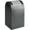 Colector de residuos reciclables autoextinguible 40R, plata antigua/plata