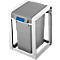 Colector de residuos reciclables Hailo ProfiLine Öko L, módulo básico, volumen 19 l, con cubo interior, L 395 x A 310 x A 450 mm, plástico, gris