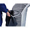 Colector de residuos reciclables Hailo ProfiLine WSB Design Plus XXXL, ABS, gris, 120 l, con 3 aplicaciones de colores