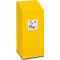 Colector de residuos reciclables VAR, capacidad 45 l, amarillo