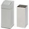 Colector de residuos reciclables VAR, capacidad 45 l, gris