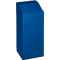 Colector de residuos reciclables VAR, capacidad 76 l, azul genciana