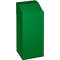 Colector de residuos reciclables VAR, capacidad 76 l, verde