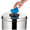 Collecteur de déchets 15 L autoextinguible, structure inox/couvercle inox