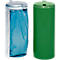 Collecteur de déchets avec ouverture arrière, vert, poids 8,75 kg