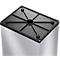 Collecteur de déchets Big-Box Swing XL Hailo, 52 L, rectangulaire, couvercle basculant, tôle d'acier, argent