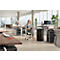 Collecteur de déchets Big-Box Swing XL Hailo, 52 L, rectangulaire, couvercle basculant, tôle d'acier, noir