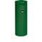 Collecteur de déchets VAR KS 90, rond, volume 90 l, avec cendrier intérieur, verrouillable, autoextinguible, avec seau intérieur, tôle d'acier, vert mousse