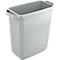 Collecteur pour tri sélectif, 60 L, sans couvercle, gris