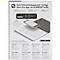 Collegeblock Oxford Recycling, 80 Blatt, DIN A4+, 90 g/m², 4fach gelocht, Spiralbindung, OPTIK PAPER®, mikroperforiert, liniert, Rand links, blau