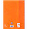 Collegeblok Oxford A4+, 80 vellen, 90g/m², 4x geperforeerd, marge rechts &amp; links, gelijnd, 10 stuks