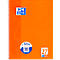 Collegeblok Oxford A4+, 80 vellen, 90g/m², 4x geperforeerd, marge rechts &amp; links, gelijnd, 10 stuks